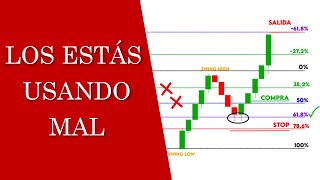 RETROCESOS DE FIBONACCI  Aprende a usarlos FACILMENTE para mejorar tu TRADING