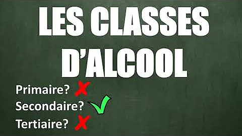 Comment définir un alcool ?