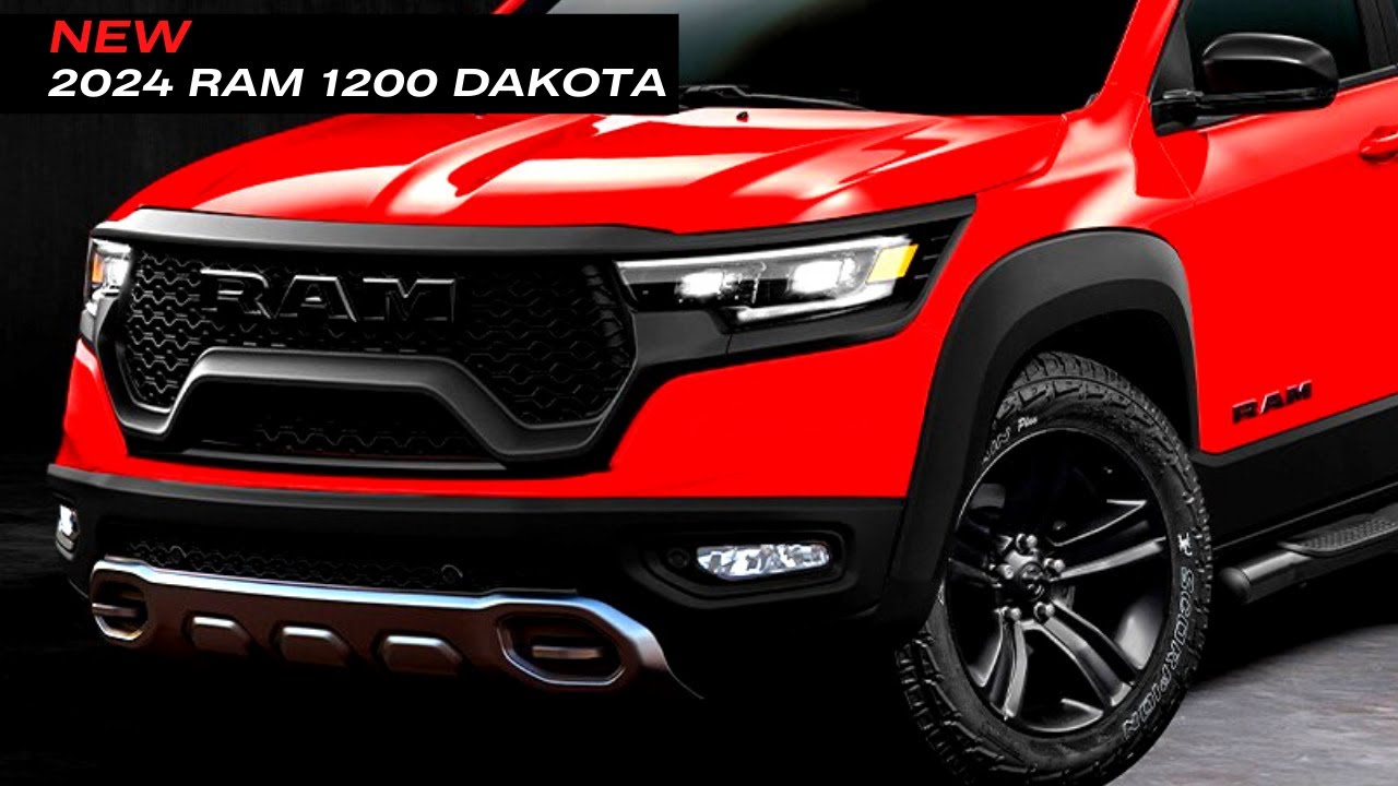 NEW 2024 RAM 1200 DAKOTA DESIGN REVIEW SPECS INTERIOR, EXTERIOR