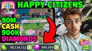 Happy Citizens Hack 2026 ✅ How to Get Unlimited FREE Diamonds and Money / Cash (iOS & Android) screenshot 3