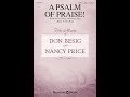 A psalm of praise satb choir  don besignancy price