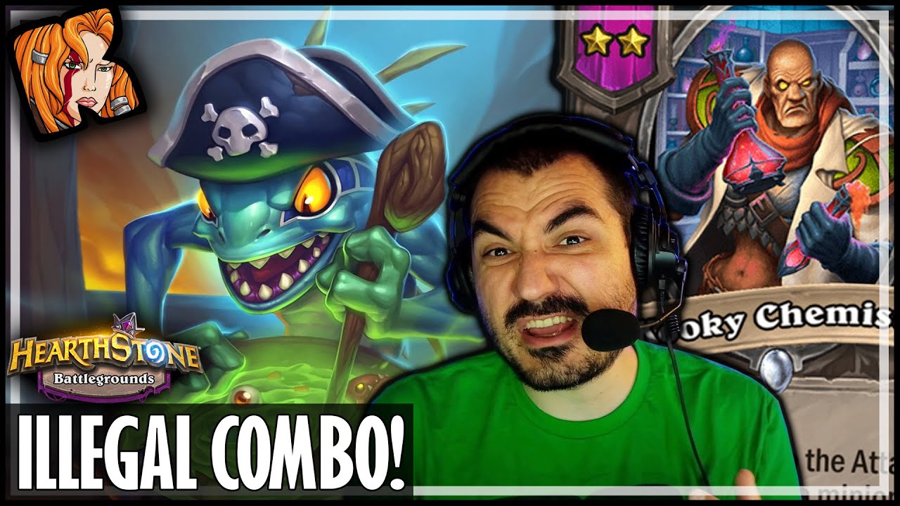 COOKIE CHEMIST BREAKS THE GAME?! - Hearthstone Battlegrounds