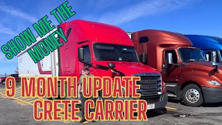Crete Carrier Year End Income Review  9 Month Review  Show Me The Money