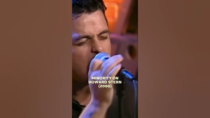 "Minority" live on Howard Stern from October 3, 2000.