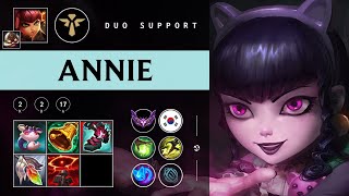 Annie Support vs Karma - KR Master Patch 25.22