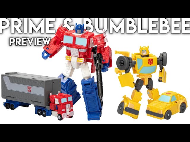 Transformers Legacy Evolution Core Class Optimus Prime & Bumblebee – Hasbro  Pulse