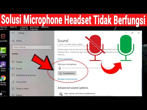 Video: Cara Mengatur Mikrofon Dan Headphone Di Komputer