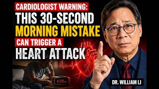 Cardiologist Warning: This 30-Second Morning Mistake Can Trigger a Heart Attack dr william li