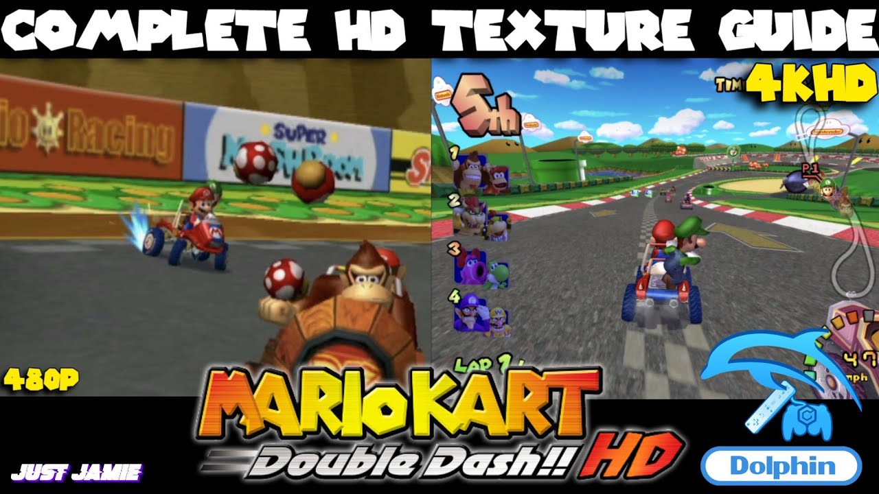 Простая настройка текстур Mario Kart Double Dash HD 