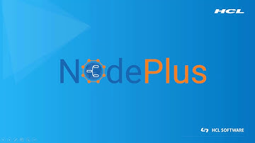 HCL RTist - Introduction to NodePlus Video 5 of 5