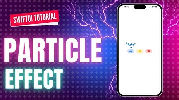 Particle Effect - SwiftUI Tutorial #swiftui #swiftuitutorial #particleeffects #particles #animation