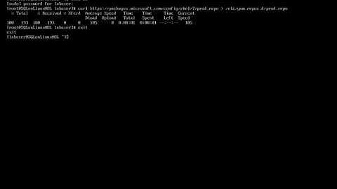 Install Microsoft SQL Server Tools and ODBC Drivers in Linux Server step by step