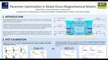 AMEMR 2021 Poster Walk Through: Parameter Optimisation in Global Ocean Biogeochemical Models