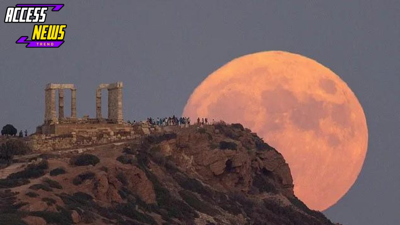 Rare Super Blue Moon dazzles stargazers across the world #bluemoon # ...