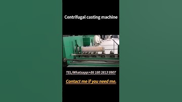Highly efficient centrifugal casting machine production - precision manufacturing of metal castings