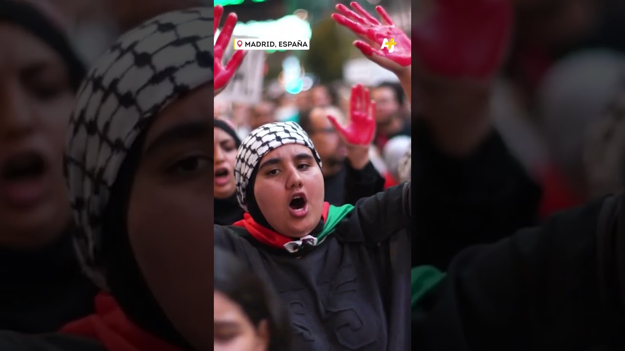 يخرجون إلى شوارع العالم دعماً لفلسطين #shorts
