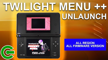 Installing TWILIGHT MENU ++ Unlaunch on the Dsi