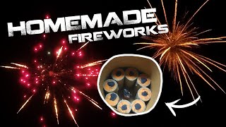 Testing my Homemade Firework Shells