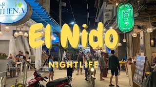 HD - El Nido Palawan Nightlife - Walking Tour 2023