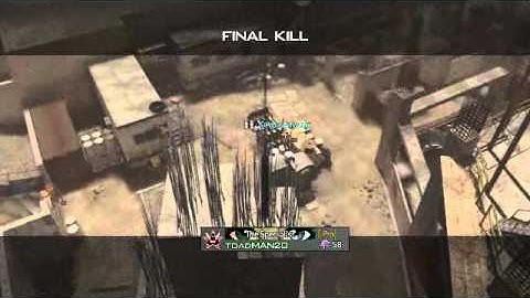 MW3 Throwing Knife over map Hardhat
