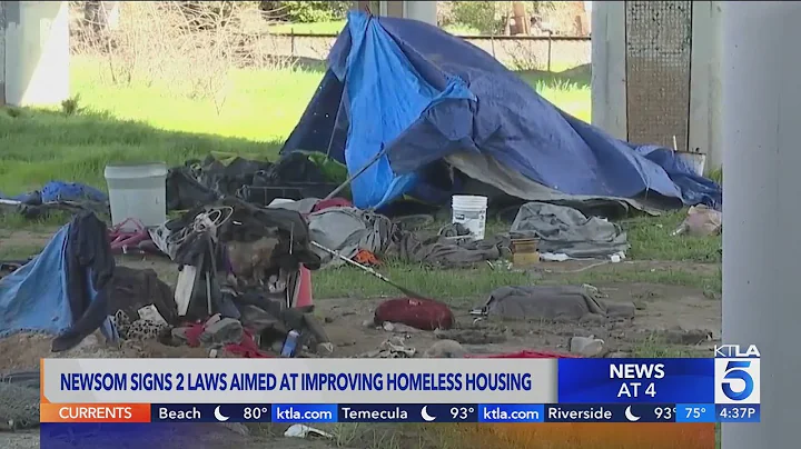 Governor Newsom signs new bills to boost housing supply, provide shelter beds