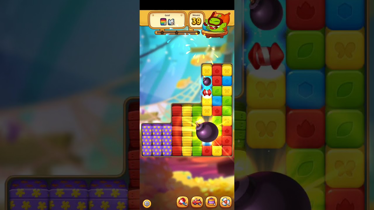 Cut the Rope: BLAST level 73