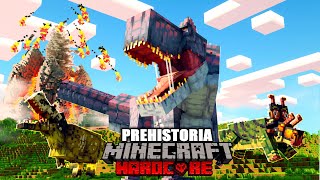 PRZETRWAŁEM w PREHISTORYCZNYM ŚWIECIE DINOZAURÓW w MINECRAFT HARDCORE screenshot 3