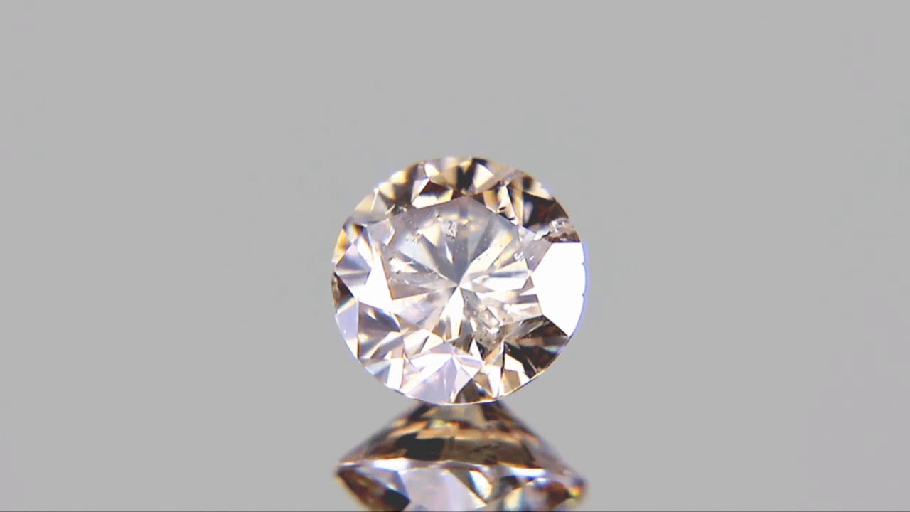 0,23Ct БРИЛЛИАНТ Натуральный! Жёлто-коричневый