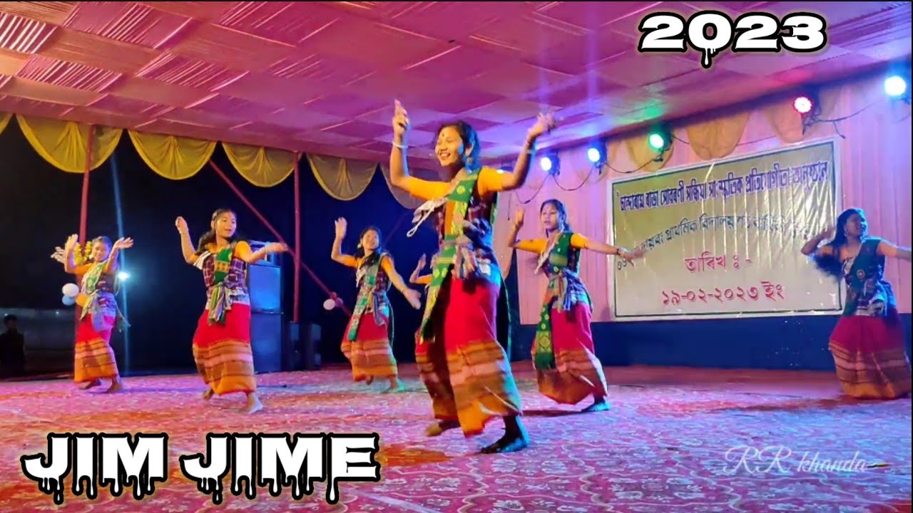 Jim Jime Rabha Song Dance 2023