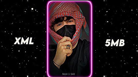 NEW TRENDING XML FILE 🖤🌸 ALIGHT MOTION PRESET @nahid34x