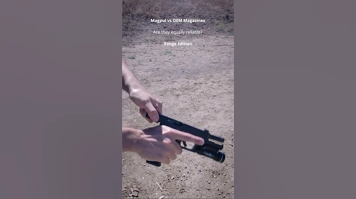 Range Edition: #magpul  vs #glock magazines for the #glock17gen5 #shorts #concealedcarry #ccw #edc