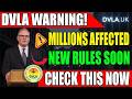 🚨 DVLA Warning for UK Drivers | New Rules End of May | Avoid Fines & Points