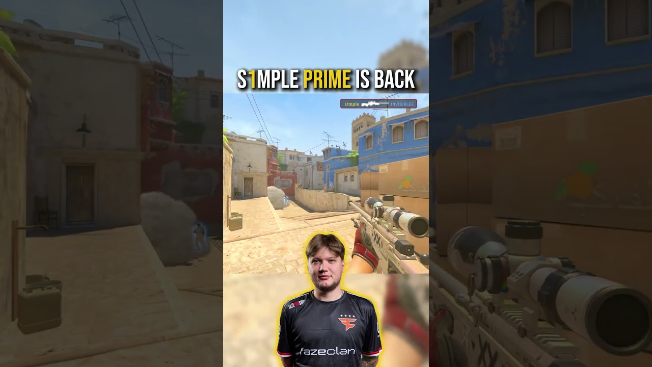 Insane s1mple ACE on Faceit 💀 ...  