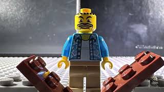 Lego Guy Does Illegal Building Technique | Lego Stop Motion 
