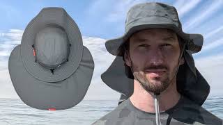 Video instructions on how the legionnaire neck shade works.