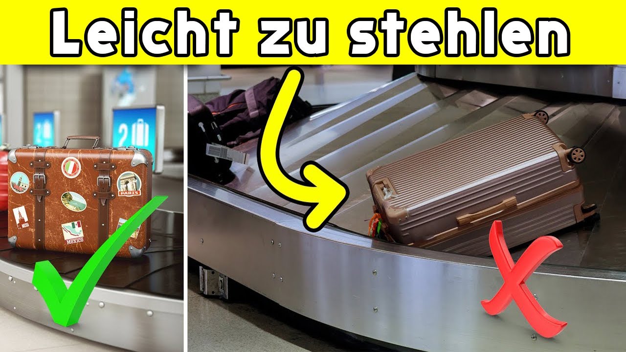 Dein aufgegebenes Gepäck bleibt sicher – wenn du diese Tipps befolgst