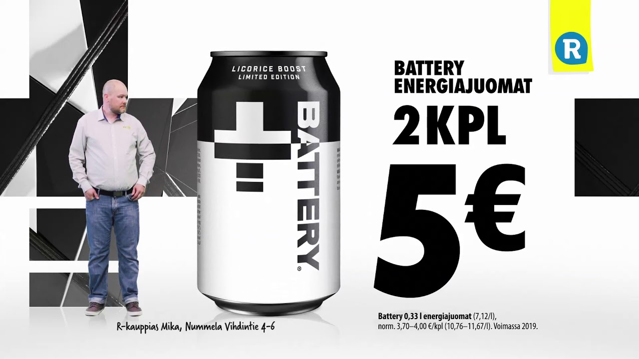 Battery Licorice Boost nyt Ärrältä! - YouTube