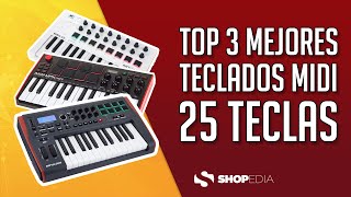 🏆 TOP 3 MEJORES TECLADOS MIDI 25 TECLAS 2023 ( COMPARACIÓN Y OPINIONES )