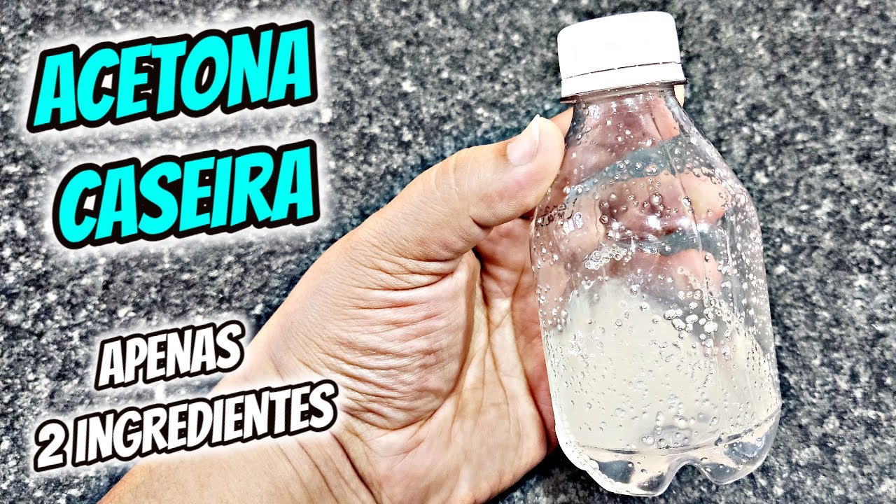 COMO FAZER ACETONA CASEIRA PARA REMOVER ESMALTE DAS UNHAS COM APENAS 2 ...