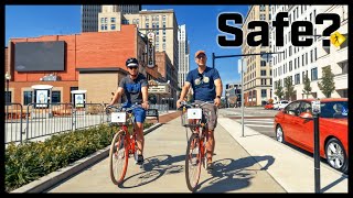 Downtown Cycling Infrastructure! A Ride w/ Akron's Planning Director