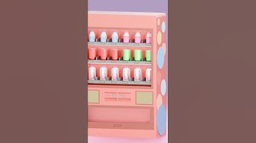 Vending Machine  #3dart #blender #3danimation #blender3d #model #art #blenderanimation #3dblender