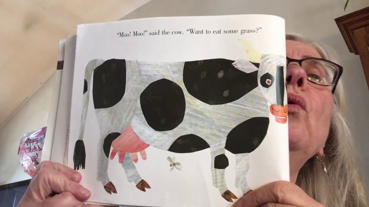 The Very Busy Spider by Eric Carle read by Miss Pat - YouTube