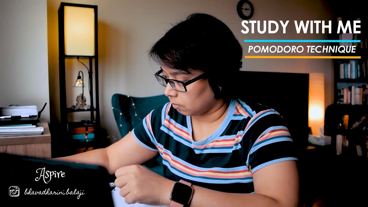 STUDY WITH ME (with no music) 2 HOUR POMODORO SESSION | POMODORO TIMER ...
