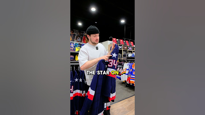 Four Nations Face-off merch at The Hockey Shop