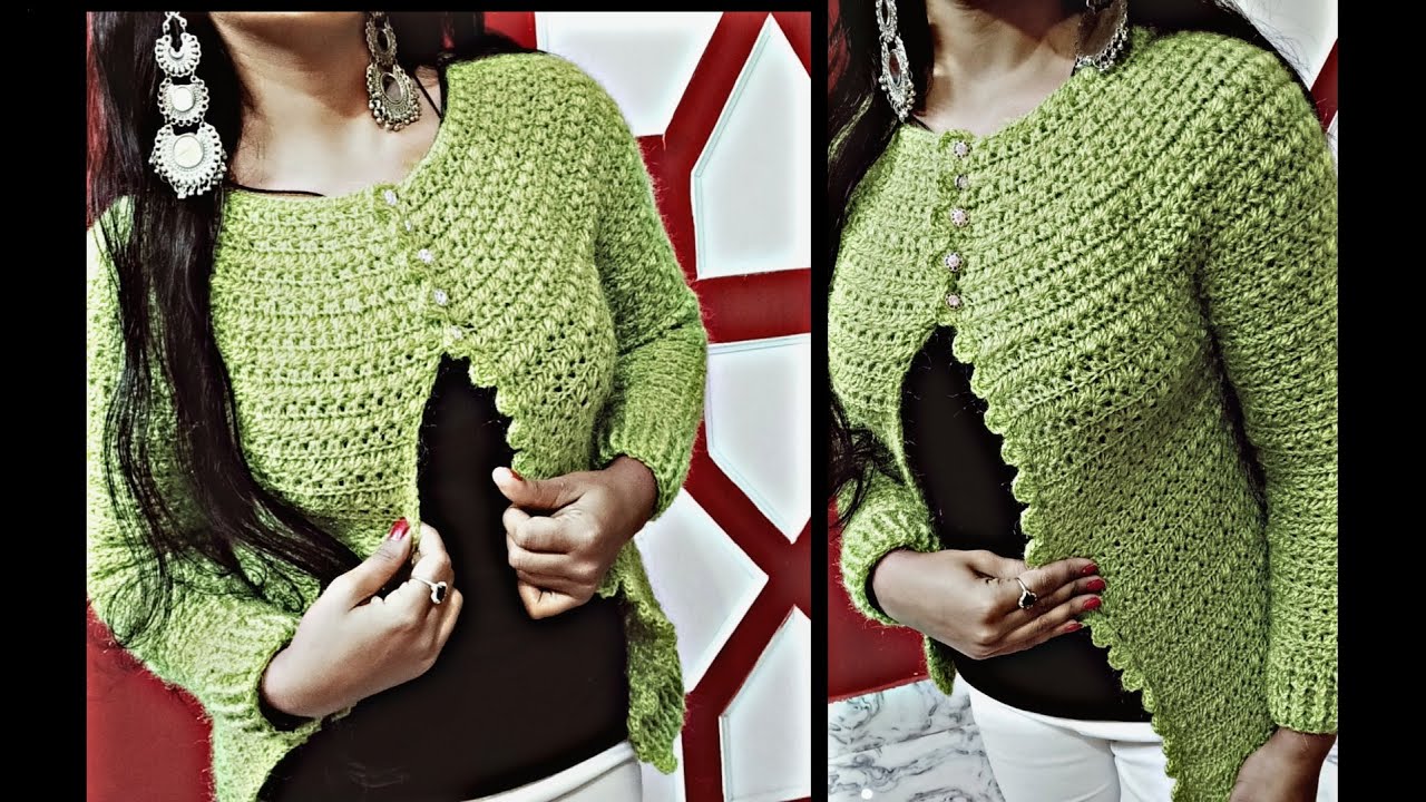 How to make crochet sweater#10||allhometips