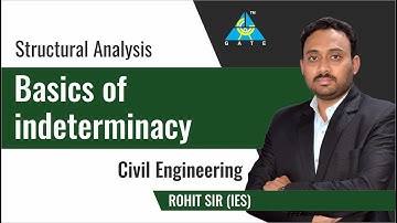 Basics of indeterminacy | Structural Analysis | Civil Engineering