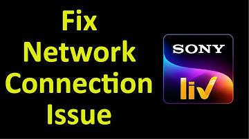 How To Fix SonyLiv Network Connection Error Android & Ios - Fix SonyLiv Internet Connection Error