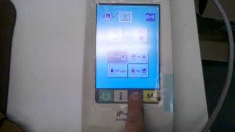 how to upload a pattern on juki ams210en