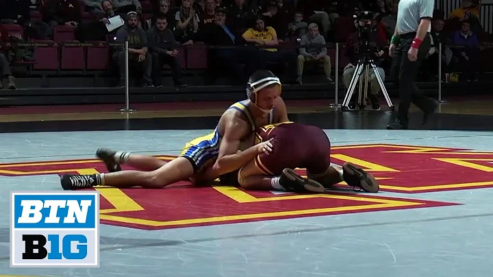149 LBs: #10 Brayton Lee (Minnesota) vs. #17 Russe...