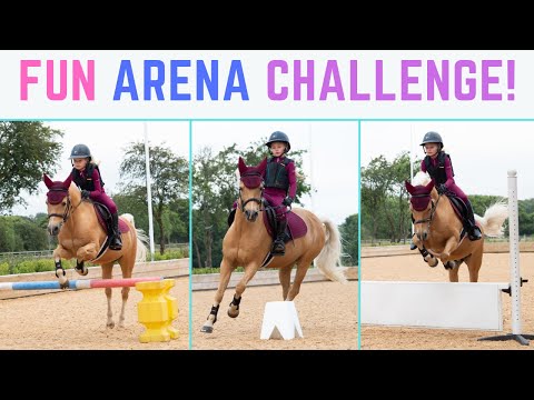 Show jumping with horses - Challenging and fun!